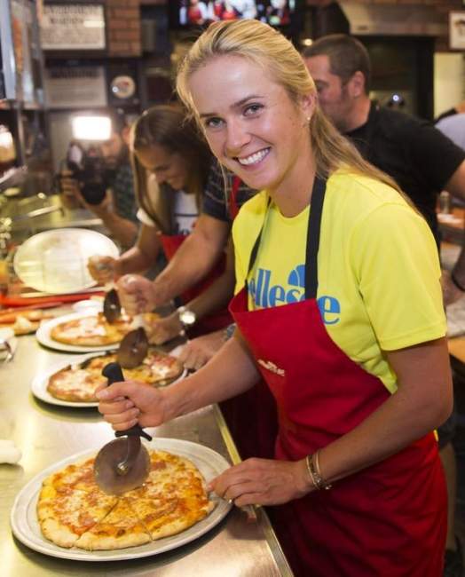 Элина Свитолина приготовила лучшую пиццу в Нью-Йорке (+фото и видео)