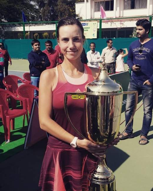 Анастасия Васильева сделала чемпионский дубль на турнире ITF в Индии