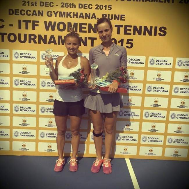 Анастасия Васильева выиграла парный турнир в Пуне
