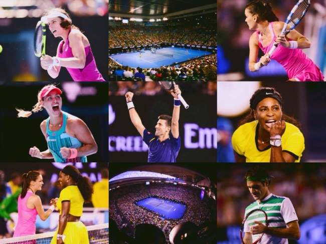 Australian Open. День 11. Джокович победил Федерера, Уильямс и Кербер разыграют трофей, украинки в финале (+видео и фото)