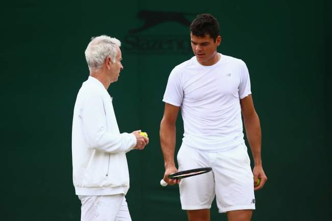 Милош Раонич: "Я играл не с 17-кратным чемпионом, а с тем, кем Федерер является сейчас"