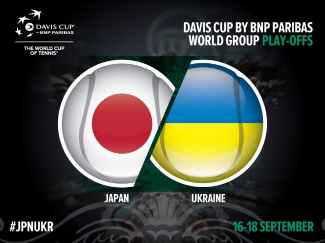 Кубок Дэвиса. Япония - Украина: факты и статистика. Плей-офф Мировой группы