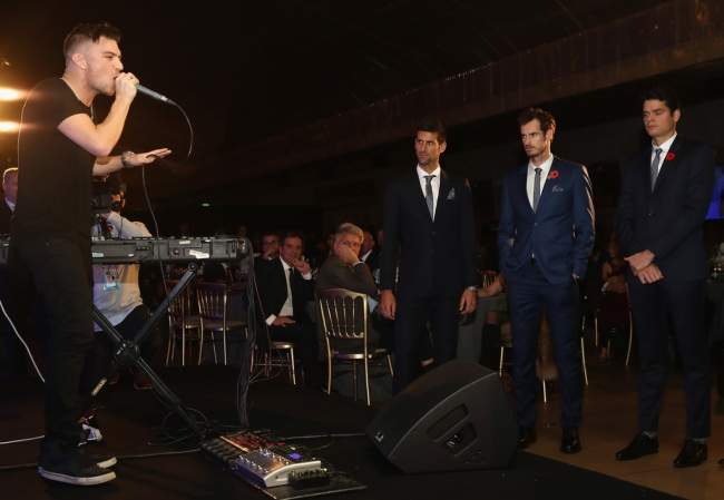 Маррей, Джокович, Вавринка и все участники Итогового турнира на вечеринке игроков (+фото и видео)