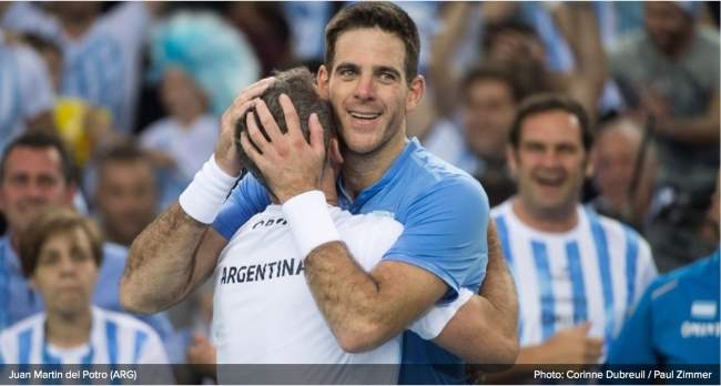 "Я счастлив, что снова могу играть в теннис". Невероятное возвращение аргентинского героя.