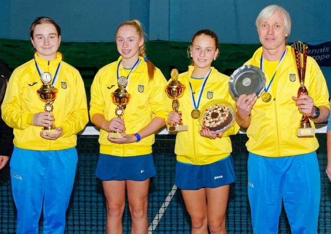 Юниоры. Сборная Украины - "Команда года" по версии Tennis Europe