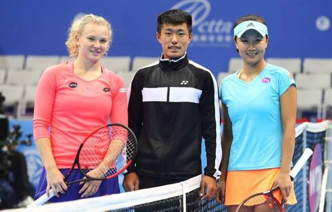 Тайвань. Пэн отдаёт четыре гейма Синяковой, второй четвертьфинал WTA для Чжу