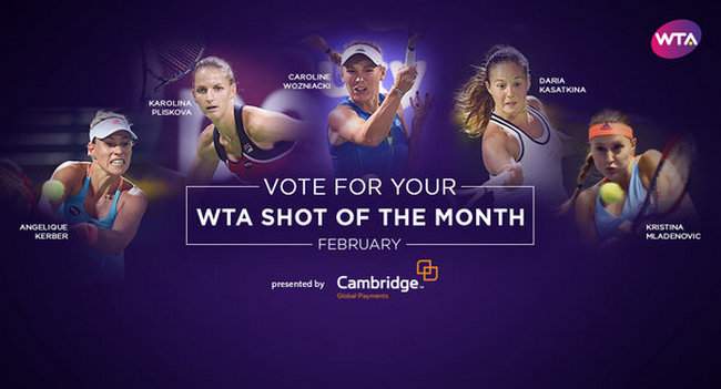 Элина Свитолина может стать лучшей теннисисткой февраля по версии WTA
