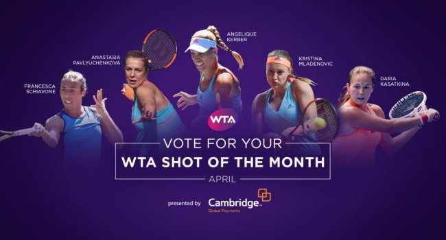 Даяна Ястремская претендует на звание "Прорыв месяца" WTA в апреле
