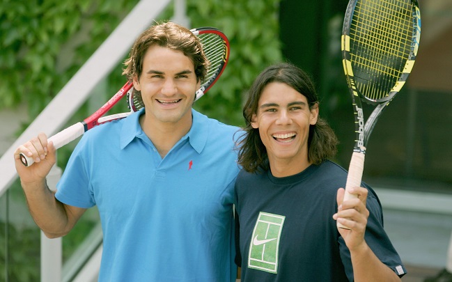 15 лет назад Федерер и Надаль провели свой первый очный матч
