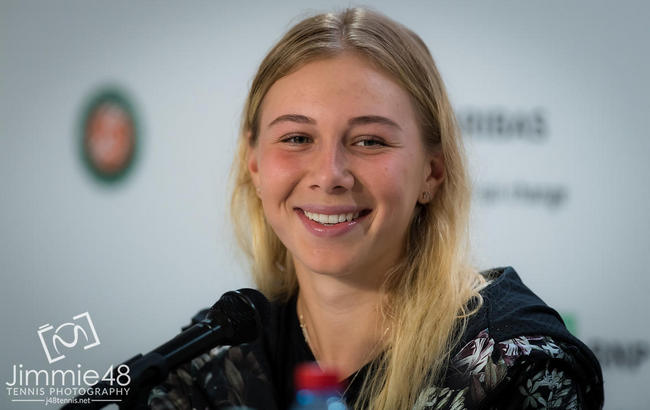 Аманда Анисимова: "Была очень рада за Халеп, когда она выиграла титул в прошлом году"