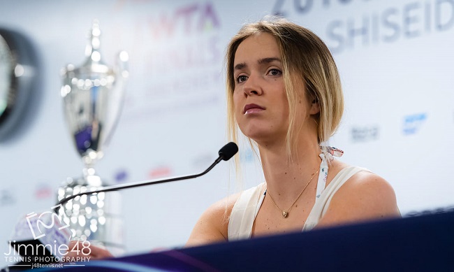 Элина Свитолина рассказала об игровых условиях на WTA Finals