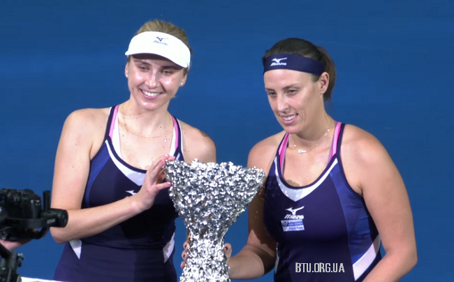 WTA Elite Trophy. Киченок и Клепач стали чемпионками парного турнира