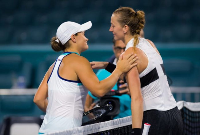 Топ-5 матчей сезона в WTA-туре: Барти против Квитовой на турнире в Майами