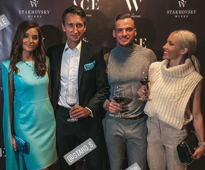Стаховский презентовал в Киеве своё вино и провёл благотворительный аукцион