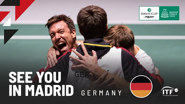 Сборные Германии, Италии и Австралии сыграют в Финале Кубка Дэвиса в Мадриде