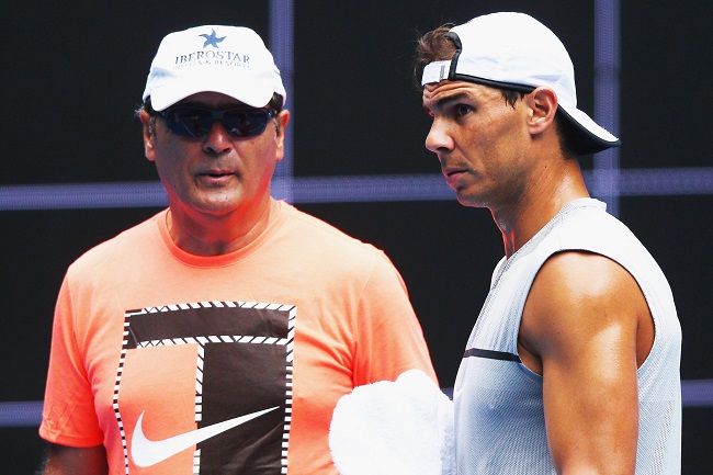 Тони Надаль: "Сейчас моя голова вовсе не занята теннисом"