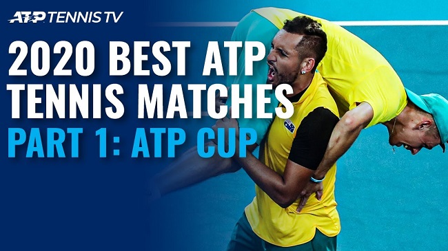 Лучшие матчи 2020 года на турнирах ATP (ВИДЕО)
