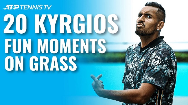Зрелищные удары Кириоса на турнирах ATP (ВИДЕО)