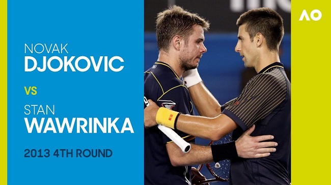 Эпичный матч Новак Джокович - Стэн Вавринка на Australian Open (ВИДЕО)