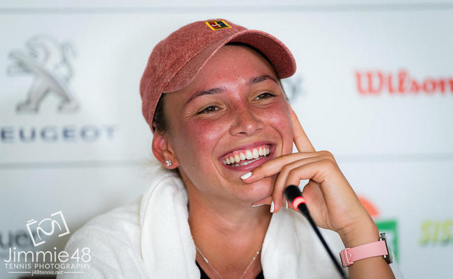 Донна Векич: "Дуже рада, що не забула, як грати в теніс"