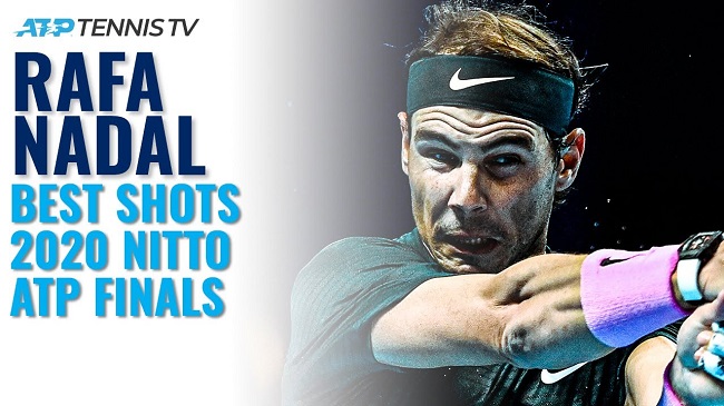 Лучшие удары Рафаэля Надаля на Итоговом турнире ATP (видео)