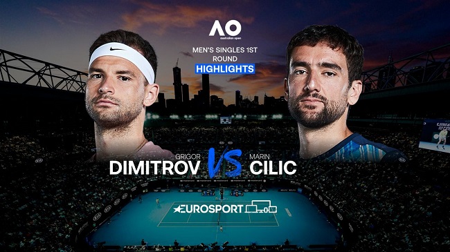 Обзор матча Григор Димитров - Марин Чилич на Australian Open (ВИДЕО)