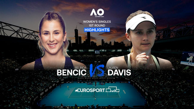 Обзор матча Белинда Бенчич - Лорен Дэвис на Australian Open (ВИДЕО)