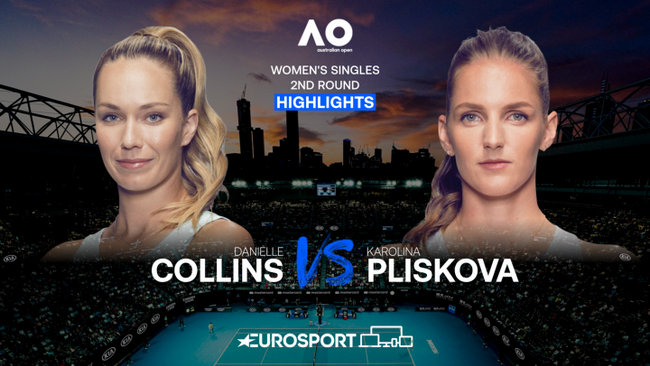 Обзор матча Даниэль Коллинс - Каролина Плишкова на Australian Open (ВИДЕО)