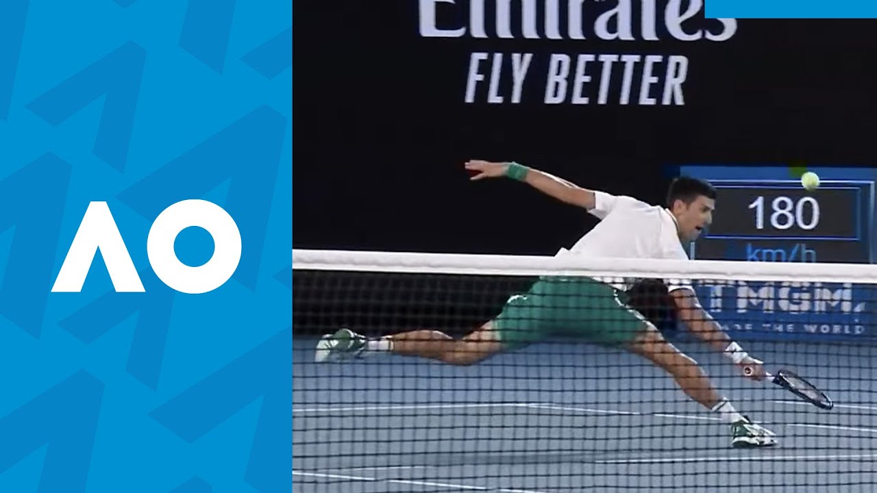 Десять лучших ударов Новака Джоковича на Australian Open (ВИДЕО)