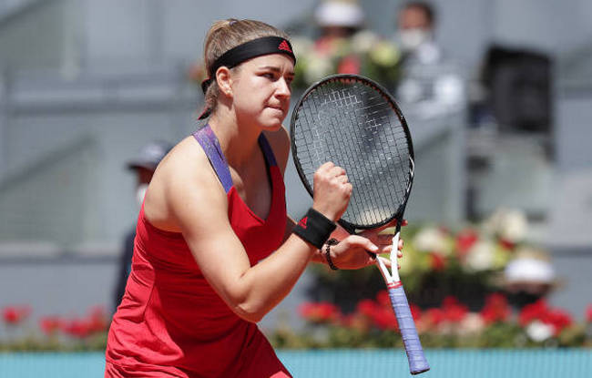 Мадрид. Мухова победила чемпионку Australian Open на пути в третий круг