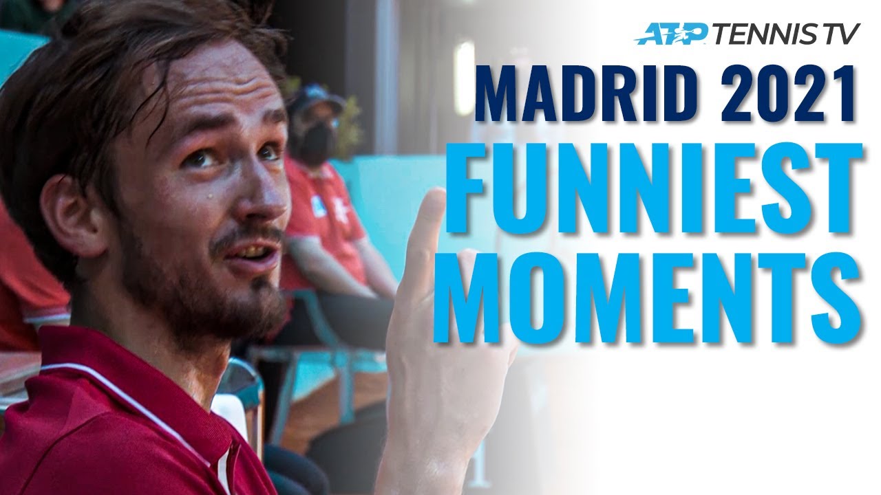 Смешные моменты недели на турнире в Мадриде (ВИДЕО)