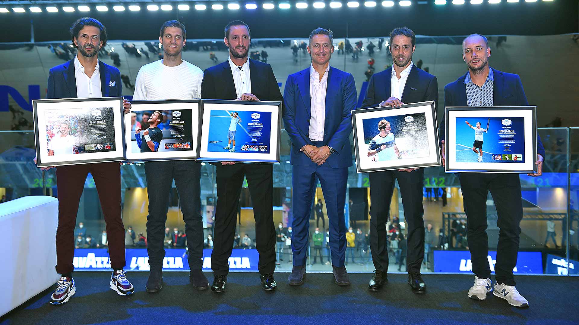 В Турине прошла церемония для игроков, которые в этом сезоне попрощались с теннисом