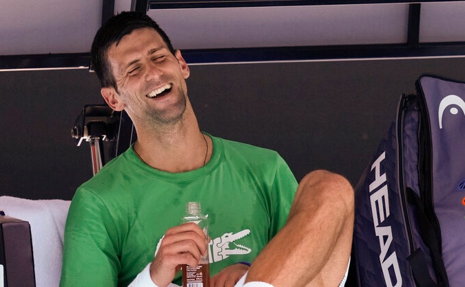 Новак Джокович провел еще одну тренировку на Australian Open