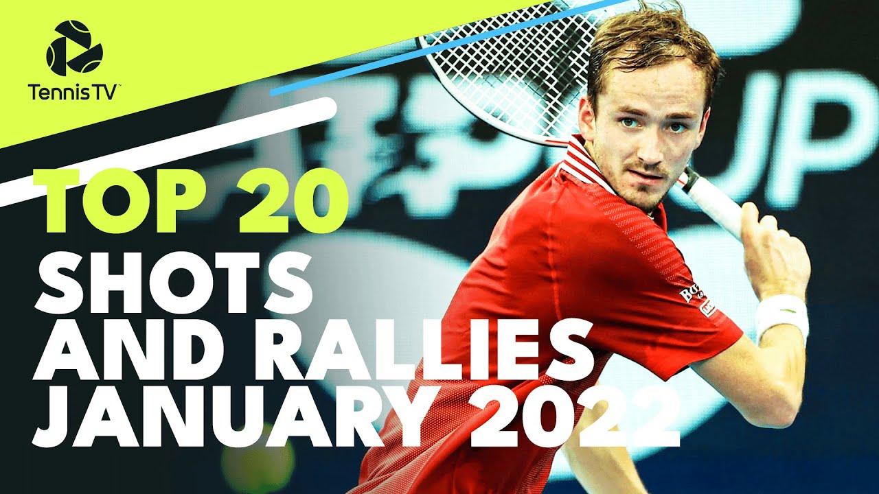 Двадцать лучших ударов и розыгрышей на турнирах ATP в январе (ВИДЕО)