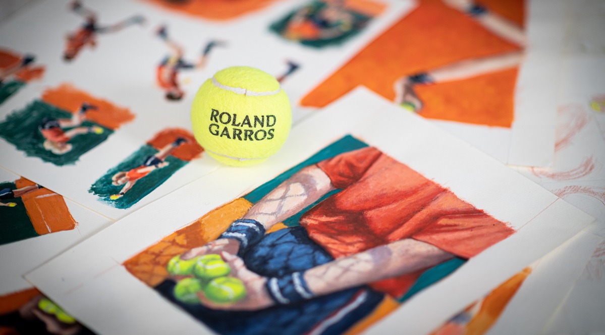 На Ролан Гаррос представили официальный постер турнира в 2022 году