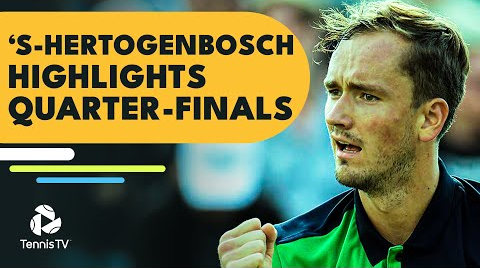 Обзор четвертьфиналов на турнире ATP в Хертогенбосе (ВИДЕО)