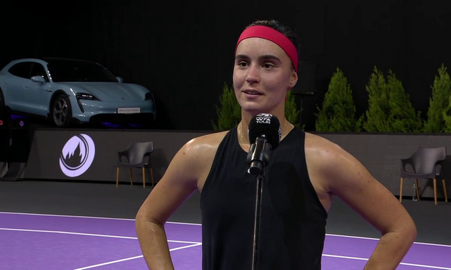 Ангелина Калинина: "Моя цель на остаток сезона - улучшать свой теннис"