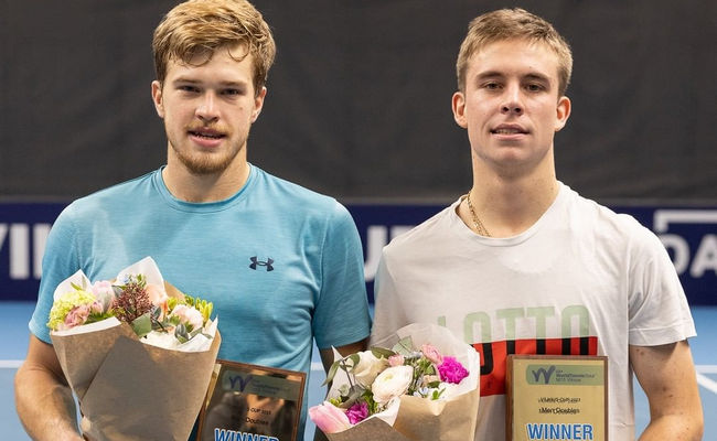 Вильнюс (M15). Белобородько и Белинский выиграли парный титул ITF