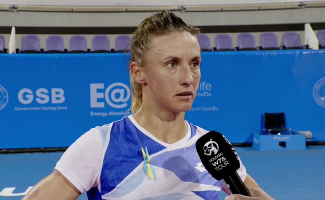 Леся Цуренко: "Чувствовала себя очень странно весь матч, как будто мое ментальное состояние то поднималось, то опускалось"