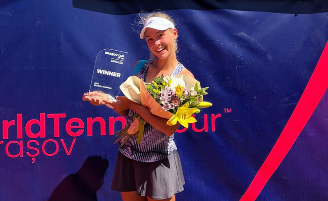 Брашов (W15). 18-летняя Барановская выиграла дебютный профессиональный титул