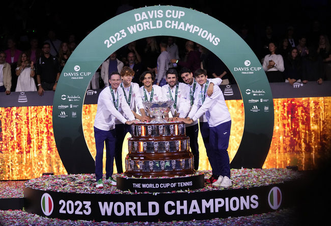 Davis Cup Finals. Сборная Италии во второй раз стала победителем соревнований