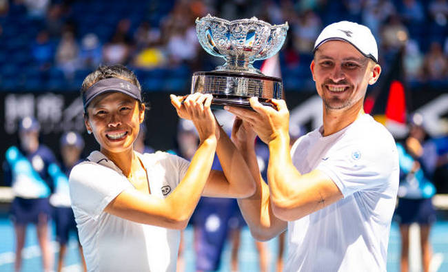 Australian Open. Се Шувэй и Зелинский стали чемпионами турнира в миксте