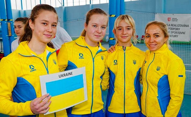 Сборная Украины девочек U14 заняла четвертое место на Зимнем Кубке Европы