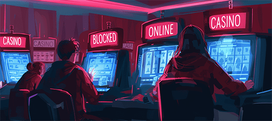 КРАИЛ требует блокировки пяти онлайн-казино
