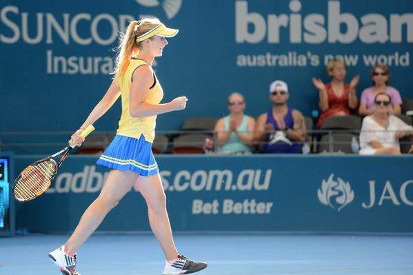 Элина Свитолина на турнире WTA Premier в Брисбене (05.01-11.01)
