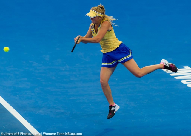 Элина Свитолина на турнире WTA Premier в Брисбене (05.01-11.01)