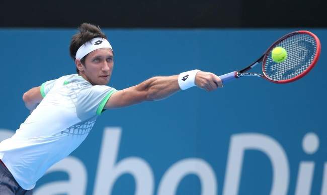 Сергей Стаховский на турнире ATP-250 в Сиднее