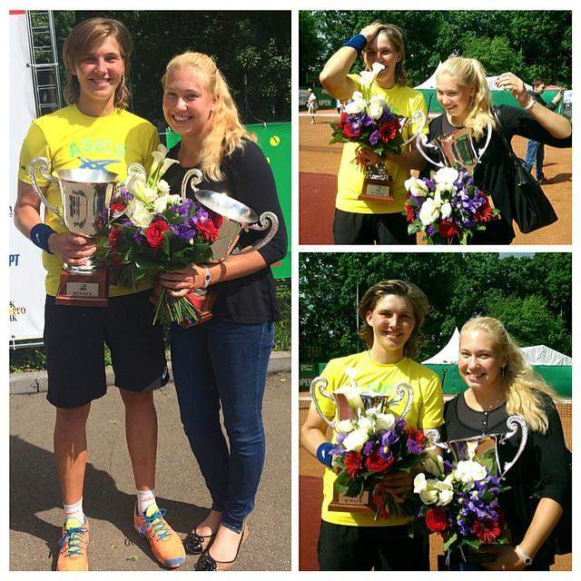 ITF. Алена Сотникова берет парный титул в Москве