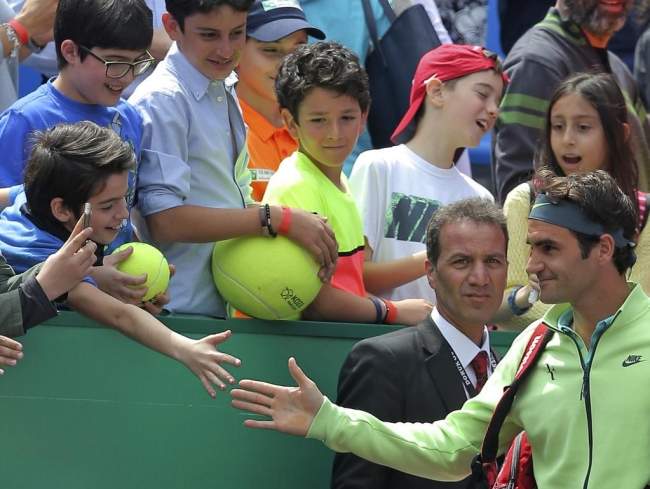 Роджер Федерер: "Не важно, кто мой соперник. Важно то, что я просто люблю играть в теннис"