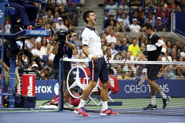 US Open. Джокович и Лопес сыграют в четвертьфинале (+видео)